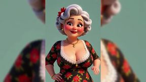 Topless Granny Animation