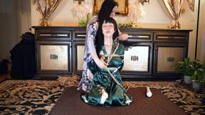 Dominatrix Mara Ties Marica Hase In Shibari Then Exposes Her