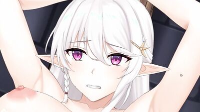 Horny Asian MILF takes on two massive dicks in EscapeDungeon 2 - HD Hentai Porn