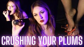 Naughty Boys Get Their Plums DESTROYED (Crush + Foot Fetish)