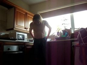 pissing in jeans