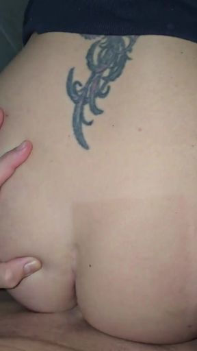 Real milf blows and takes a cock in the bar toilets   Clip 3