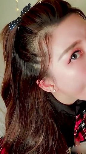 Nico Love in *** Uniform Getting Cum All Over Her Face