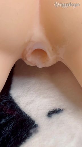 Iconic moment from &quot;Mero Mero Lovebeam - Boa Hancock Fucked Until Sloppy Double Creampie 65cm Mini Sex Doll Kemelias&quot;