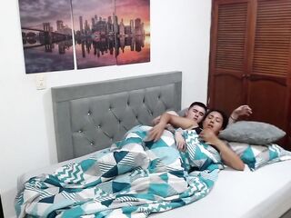 Lascivious pair records themselves having sex