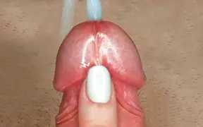 Mistress' Handjob Leaves Him Humiliated and Quickly Cumming