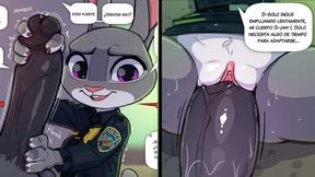 Judy Hopps Sucks And Rides The Bosss Cock To Get Her Promotion