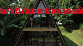 fudendo o macho no chale