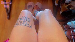 Emma ink vlog ep02 handjob and cumshot