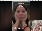 WEBCAM MODEL MAKES HIM CUMS TWICE VIA PRIVATE CALL!