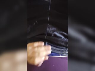 Big weenie ON BRIGHT PANTS.... EXLUSIVE