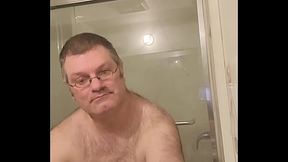 Nude Martin Lavall&eacute_e sodomizes himself and tastes his dildo afterwards