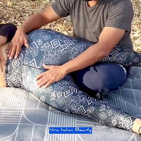 Steamy Outdoor Romance: Desi Wife&#039;s Sensual Massages &amp; Big Ass ASMR in Picnic Park