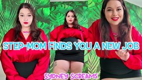 Step-Mom Finds You a New Job - When You Refuse to Work with Your Step-Mom Sydney Screams, She Shrinks You as Punishment and Turns You Into Her Tiny Panty Submissive - Shrinking, Tiny Man POV, Panty Submissive - HD 720 WMV
