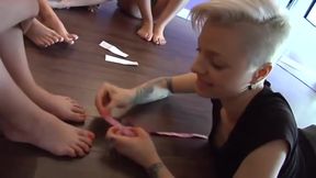 Special Foot Party Btw Girls - Emily Bruni