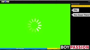 Sexy horny twink Jason Valencia loves hosting a live show