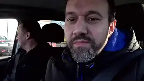 Tattooed Blonde Wife Wild Outdoor Car Fuck