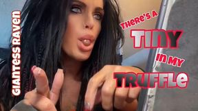 GIANTESS RAVEN FINDS A TINY IN HER TRUFFLE - VORE