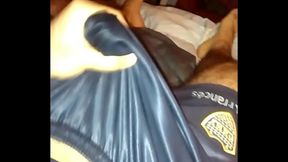 Paja en los short de mi amigo..boca y central