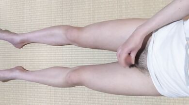 【射精】休日昼下がりのオナニー【喘ぎ声】　Masturbation in the early afternoon on holidays