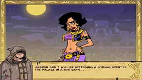 Huge-Titted Princess Jasmine Fucks Masters in Anime Group Sex Adventure