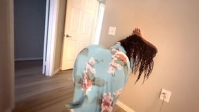 Quicky with a Thick Black Booty in Sundress