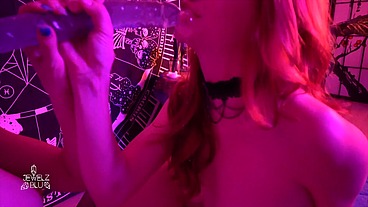 Smoking Hot Redhead - Witchcraft & Dildos