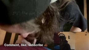 Lesbian Pal Sucks Dick&#x1F346; For Shelter: A Raunchy&#x4EA4;&#x6362;