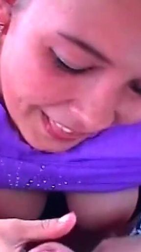 Horny Brunette MILF Fingers Dripping Pussy in Backseat Adventure