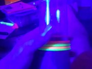 pumping blue light glow cockrings verbal #2
