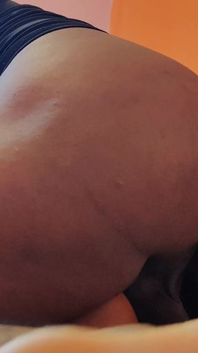 Thrilling moment from &quot;Beautiful Missionary Sex And Cumshot On Slut Wife&#039;s Pussy.&quot;