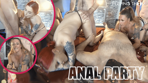 Tilly and Gigi Anal Party 1