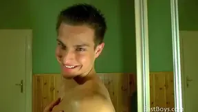 Pierre Shows Off Muscular Build in Steamy Webcam Performance