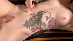 Cum In My Cute Belly Button