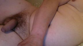 i made my tiny dick to cum