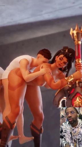 Cute Demon Waifu Backing Her Ass up on a Thirsty Gooner Cock