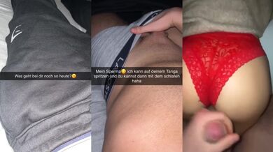 Shy German Girl fucks Best Friend on Snapchat