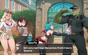 Femboy Futa House Futanari Hentai Game Ep.13 Caught My Cute Roomate Masturbating in the Library!