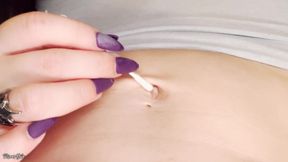 POV Belly Button Worship: Mia Hope Explores Mars Solo's Belly Button