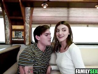 Sneaky Step Brother & Step Sister Sex On Vacation