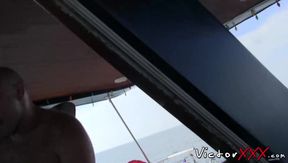 Gay ass shared and barebacked by multiple mature dicks
