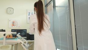 The Dentist Doctor Fucked the Patient in the Dental Office! Cowgirl, Doggy, BJ