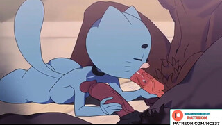 GUMBALL MYM RECORD A SPECIAS VIDEO AND SHOW IT TO ALL - GUMBALL HENTAI ANIMATION 4K 60FPS