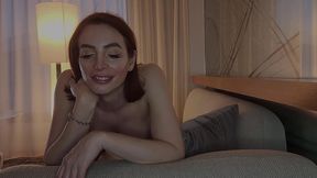 redhead trans hottie janie blade takes huge cock deep