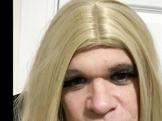 Crossdresser talking to Step Daddy ans a CD trying to really get 'em to come over and play, make our, Suck ramrod, lick anus