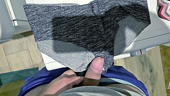 Masturbating with wife&#039_s friend used panties while she visited for sleepover