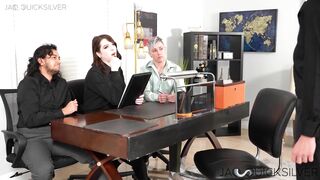 FTM Jaq Quicksilver Having Crazy T4T Foursome Sex Session