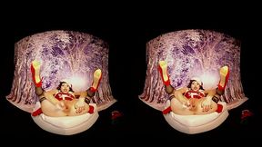 353 - Rebeka Black - 3DVR Dildo masturbation - Cosplay - Theme santa babe