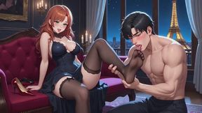 Foot Worship Fantasies #1: French Goddess Foot Worship Fantasy Roleplay