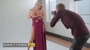 Lana Rose'_s Photoshoot Gets A Lot Steamier Than Danny Expected When She Strips Down &amp_ Pulls Out His Dick - BRAZZERS